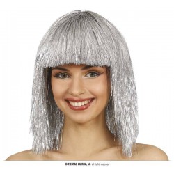 PARRUCCA CASCHETTO ARGENTO