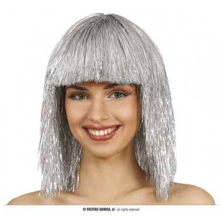 PARRUCCA CASCHETTO ARGENTO