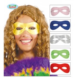 MASCHERA PIERROT MULTICOLORE IN SETA EXTRA