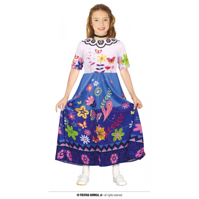 COSTUME PRIMAVERA BIMBA 5 - 6 ANNI