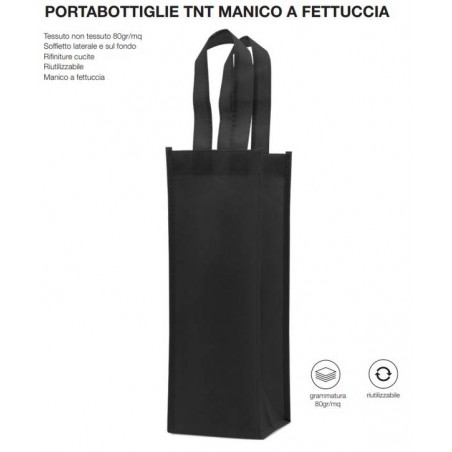 SCATOLA PORTA 3 BOTTIGLIE C/MAN.E FIN. AVANA 27x9x38cm