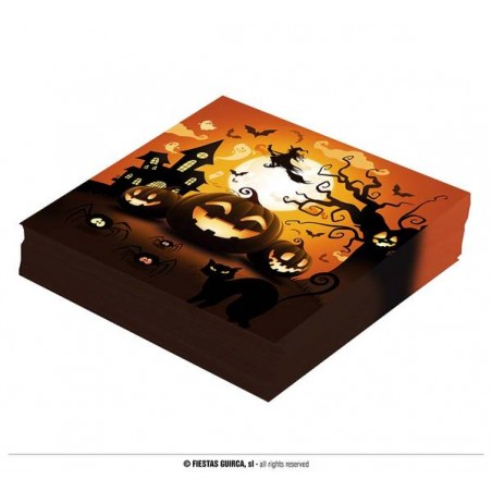 TOVAGLIOLI 33x33cm ZUCCA E STREGA 12pz