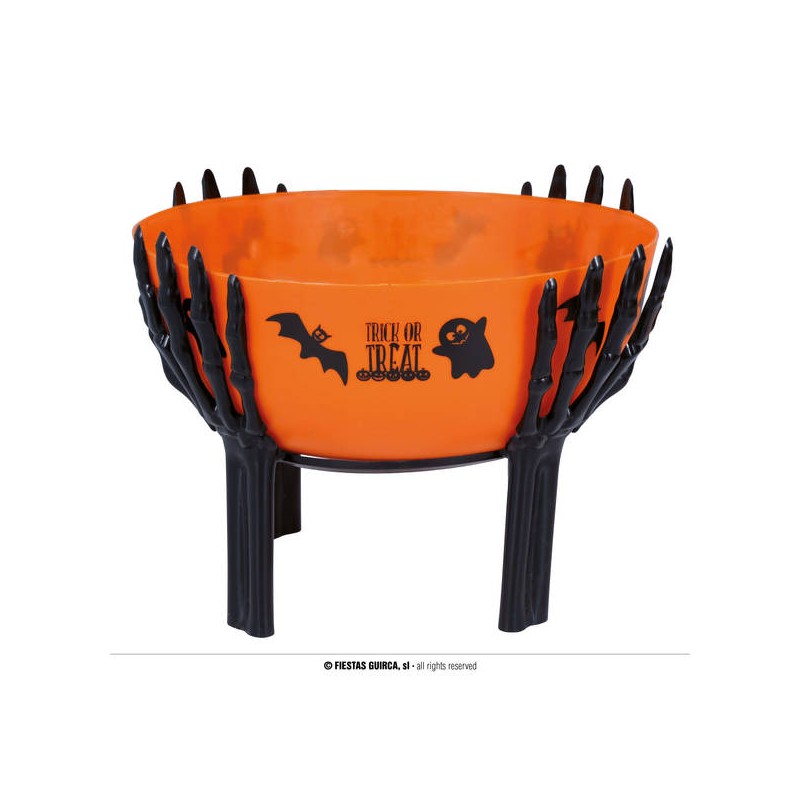 CIOTOLA ARANCIONE CON SUPPORTO 26x18cm