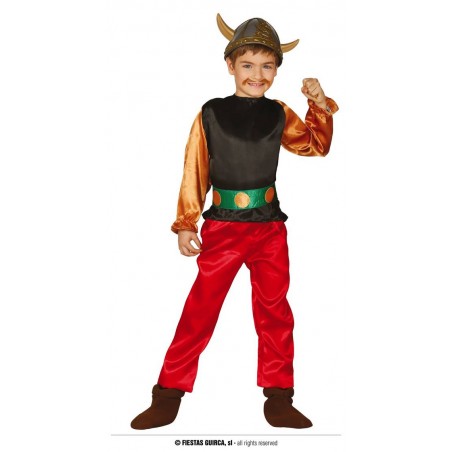 COSTUME GUERRIERO GALLICO 5-6 anni