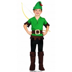 COSTUME LADRO DELLA FORESTA  5-6 ANNI