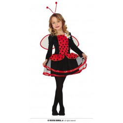 COSTUME COCCINELLA BAMBINA 3-4 ANNI