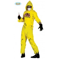 COSTUME ZOMBIE RADIOATTIVO ADULTO TG.L