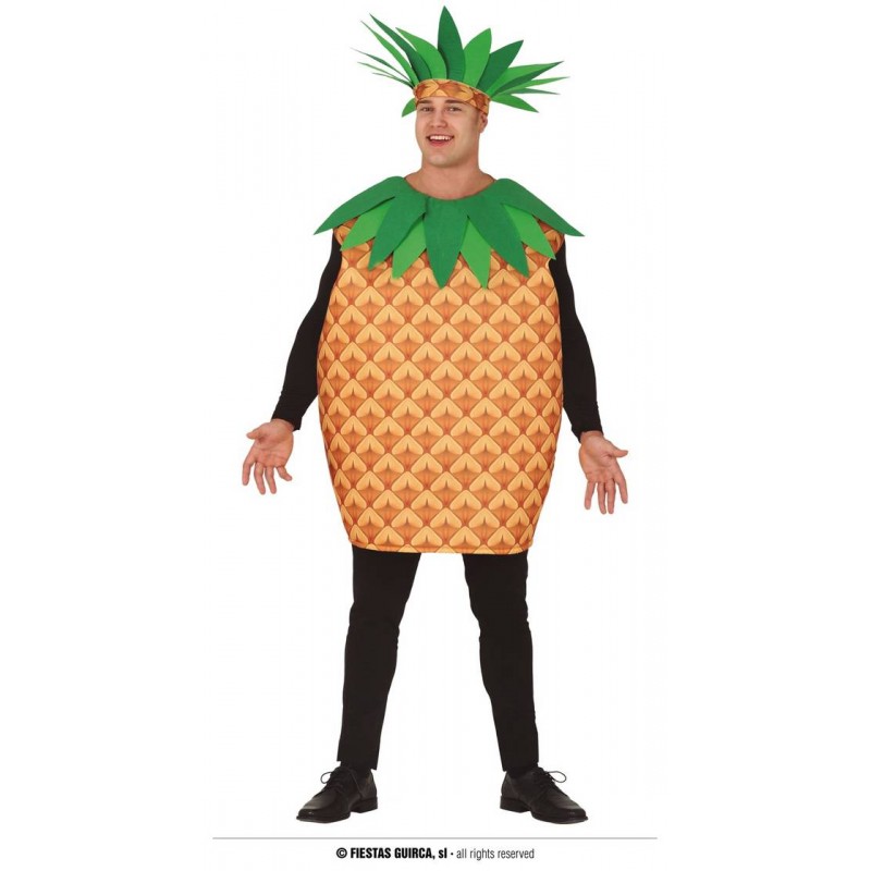 COSTUME UOMO ANANAS TG.L 52-54