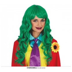 PARRUCCA CAPELLI VERDI