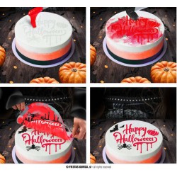 STENCIL PER TORTE HAPPY HALLOWEEN