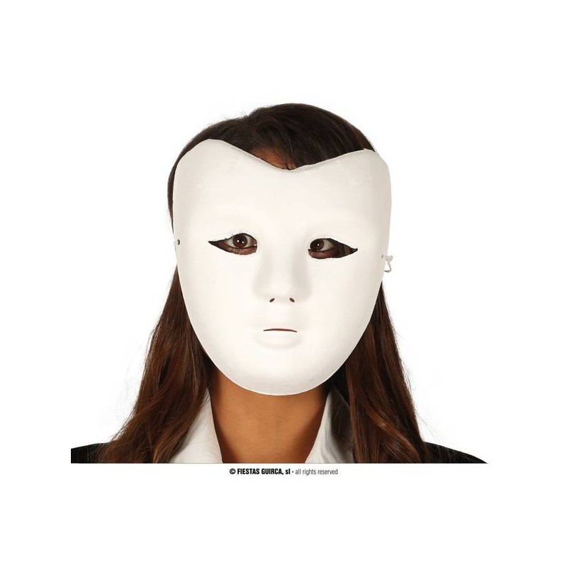 MASCHERA BIANCA DA DIPINGERE