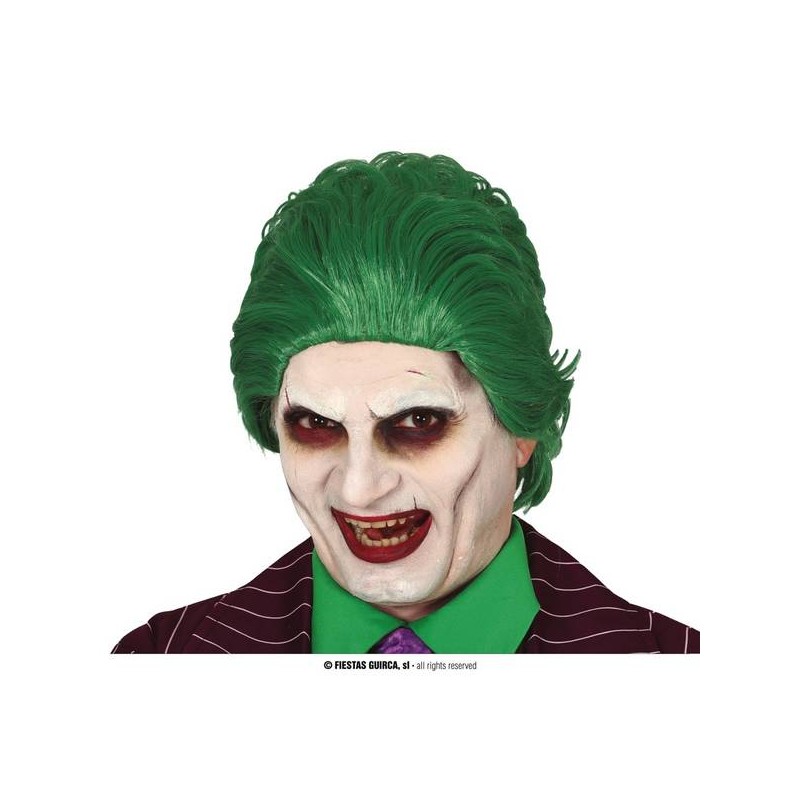 PARRUCCA BUFFONE SPAVENTOSO VERDE