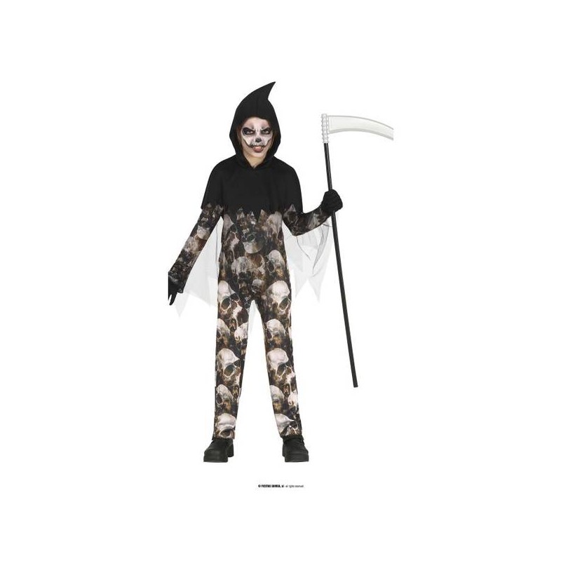 COSTUME BIMBO CON TESCHI 10-12 ANNI