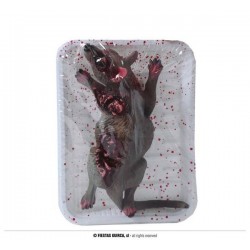 VASSOIO CON TOPO 19x12cm