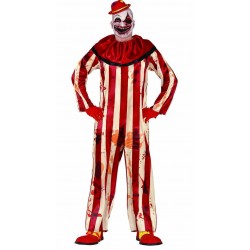 COSTUME CLOWN A STRISCE TG.XL 54-56