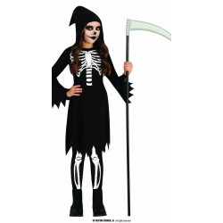 COSTUME BAMBINA SKELETON 10-12 ANNI