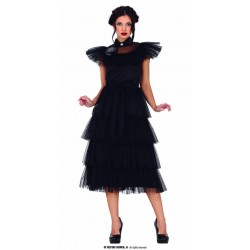 COSTUME DONNA GHOST GIRL REGINA DELLA NOTTE TG.L 42-44