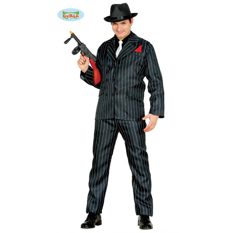 COSTUME GANGSTER UOMO TG.L 52-54