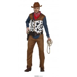 COSTUME COWBOY ADULTO TG.L 52-54