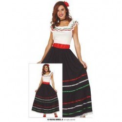 COSTUME DONNA MESSICANA TG.XL 44-46