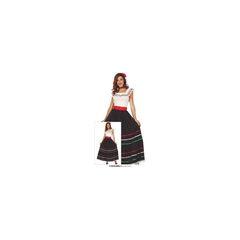 COSTUME DONNA MESSICANA TG.XL 44-46