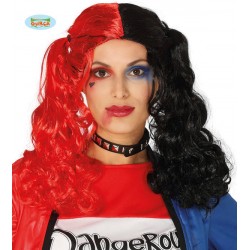 PARRUCCA CODINI ROSSA E NERA