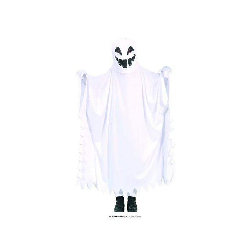 COSTUME FANTASMA GHOST 7-9 anni