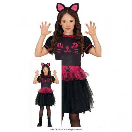 COSTUME GATTINA BIMBA 7-9 ANNI