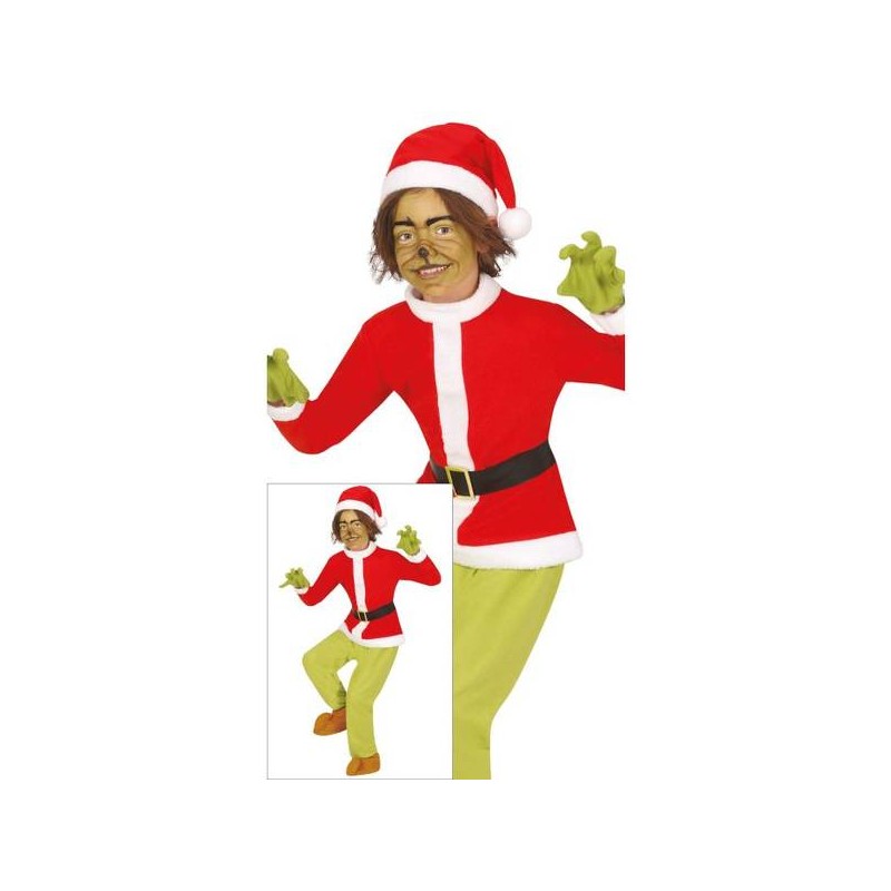 COSTUME GRINCH 10-12 ANNI