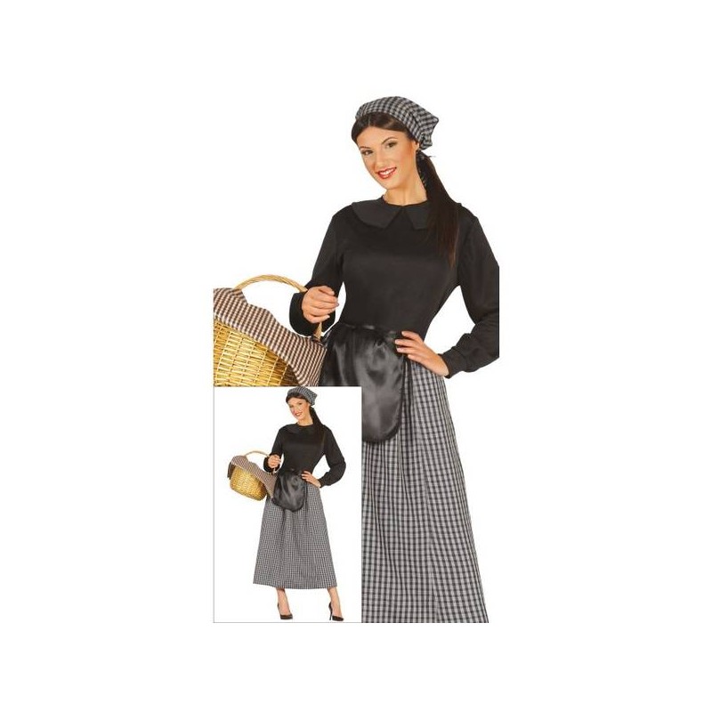 COSTUME VENDITRICE DI CASTAGNE TG.M 38-40