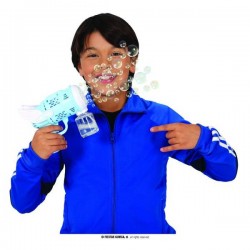 PISTOLA BOLLE DI SAPONE A BATTERIA CON SERBATOIO