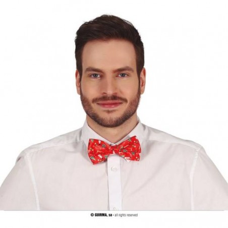 PAPILLON ROSSO NATALE 12cm