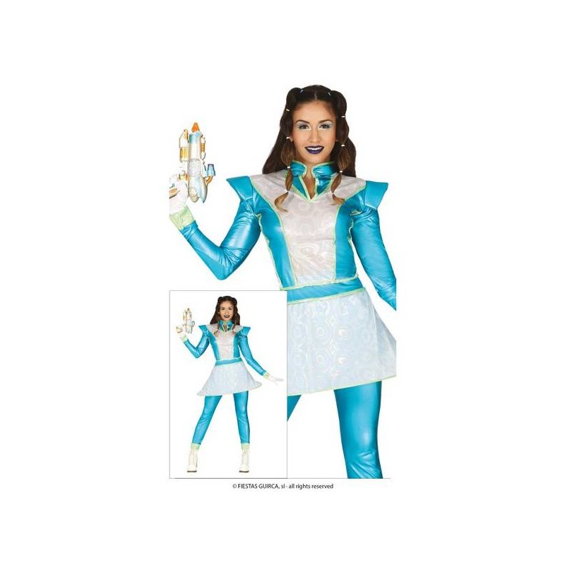 COSTUME SPACE CREWGIRL TG.L 42-44