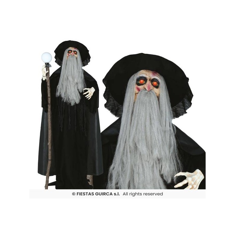 MAGO CON LUCE, SUONO E MOVIMENTO 190cm