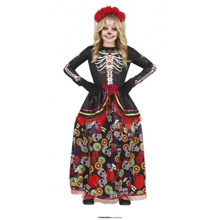 COSTUME CATRINA 7-9 ANNI