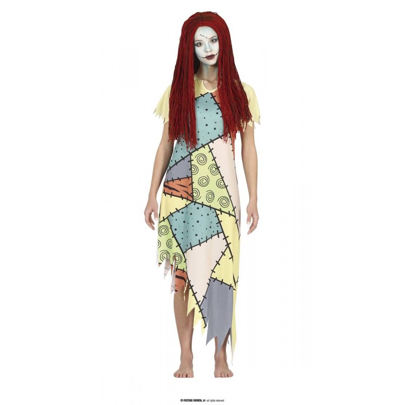 COSTUME BAMBOLA DI PEZZA ASSASINA TG.42-44