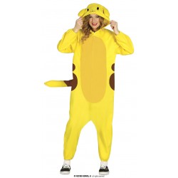 COSTUME GIALLO PIKA ELETTRO TG.L