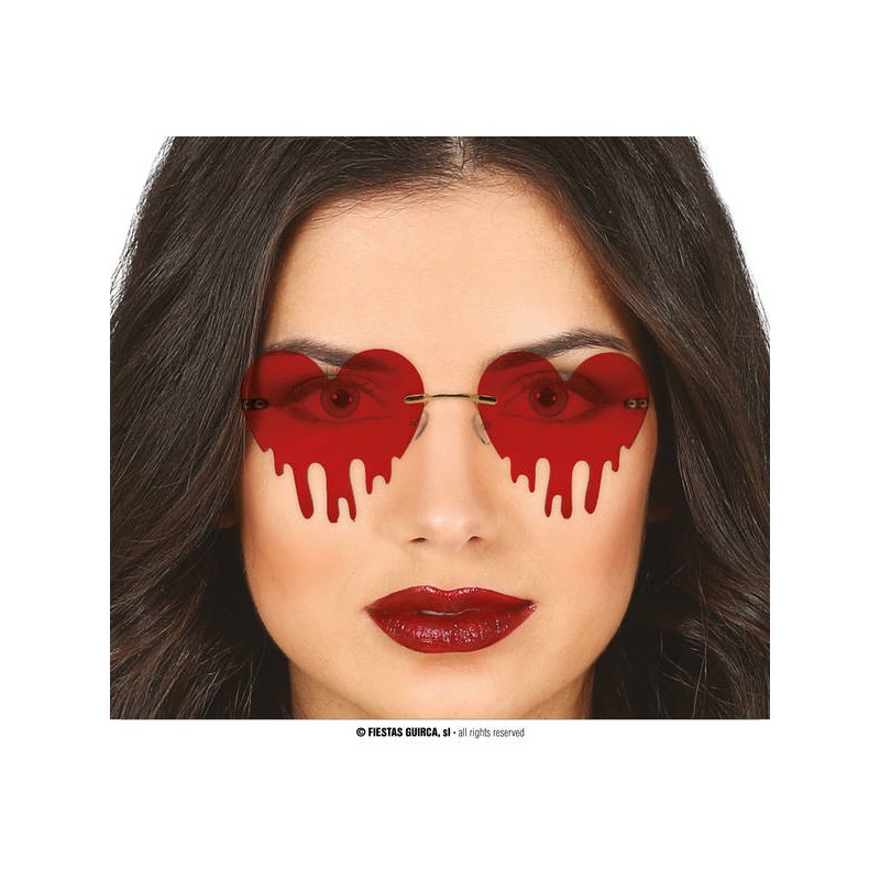 OCCHIALI GOCCE DI SANGUE