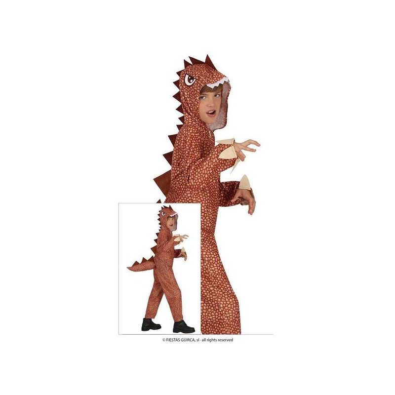 COSTUME DINOSAURO BROWN 5-6 ANNI