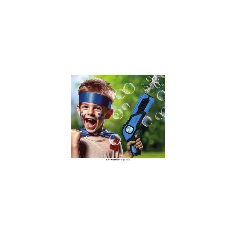 PISTOLA PER BOLLE DI SAPONE A BATTERIA C/SERBATOIO