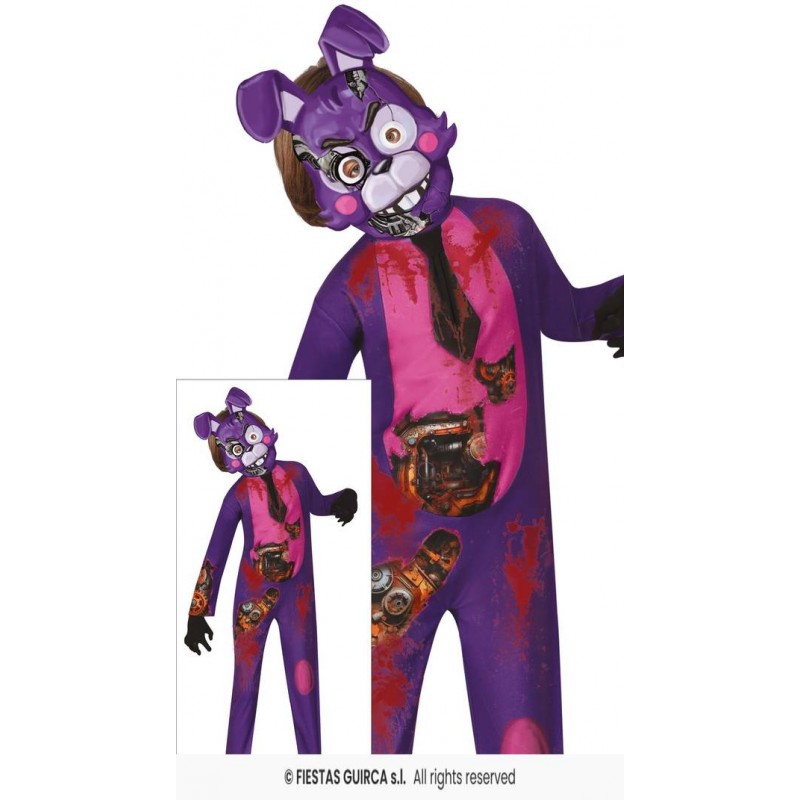 COSTUME BAMBINO ROBOT INQUIETANTE 7-9 anni