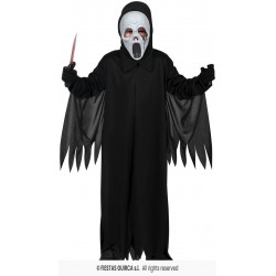 COSTUME BAMBINO GHOST ASSASSINO 5-6 anni