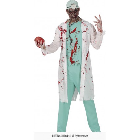 COSTUME MEDICO ZOMBIE TG.M 48-50