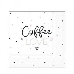 TOVAGLIOLI 25X25 COFFE LOVE 20pz