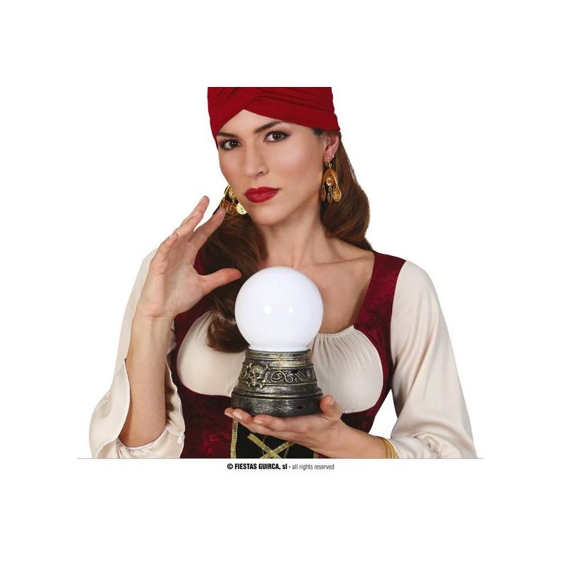 PALLA CHIROMANTE CON LUCE 18cm