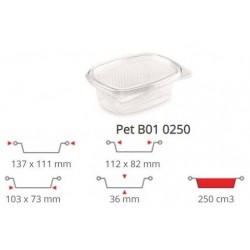 OVALINO PET 250CC 100PZ B01 CONTITAL