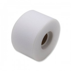 TULLE ROTOLO cm5x50mt BIANCO BIG
