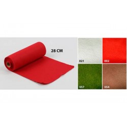 RUNNER PANNO VERDE MUSCHIO 28x4,57cm