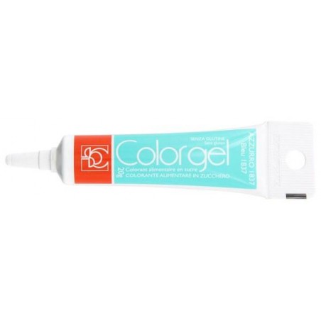 COLORANTE GEL TUBETTO 20gr AZZURRO 1837