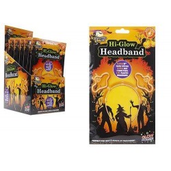 TIARA GLOW LED ORECCHIE PIPPISTRELLO ASS.TI 1pz